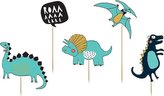 PartyDeco zapichovací dekorace na dort Dinosauři
