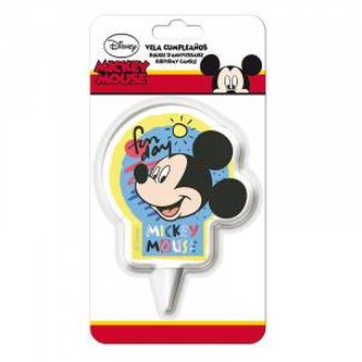 Dortová svíčka 2D - Mickey Mouse
