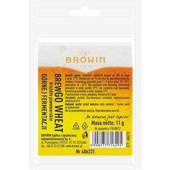 Suché pivní kvasnice BrewGo Wheat 11g - BIOWIN