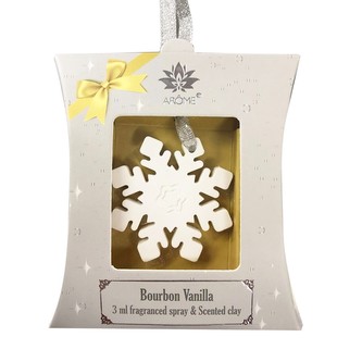 ARÔME Dárkový set vonného jílu a spreje s vůní 3 ml, Bourbon Vanilla