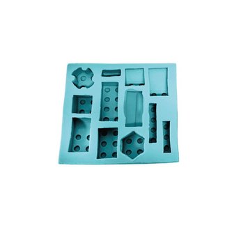 Silikonová formička lego kosty - Cakesicq