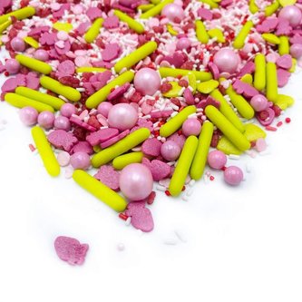 Zdobení jahodová červená 90g - Happy Sprinkles