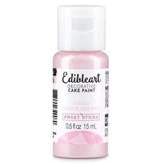 Tekutá barva metalická Fairy Floss Pink 15ml - Sweet Sticks