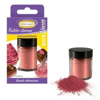 Prachová barva metalická rubínová 7g - Gunthart