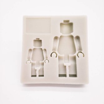 Silikonová formička lego panáčci - Cakesicq