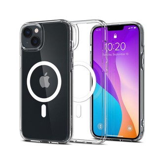 Spigen Crystal Hybrid Mag, white - iPhone 14 Plus