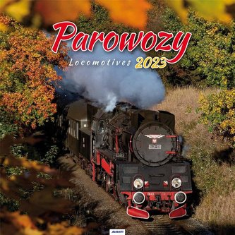Kalendarz 2023 Ścienny Parowozy AVANTI