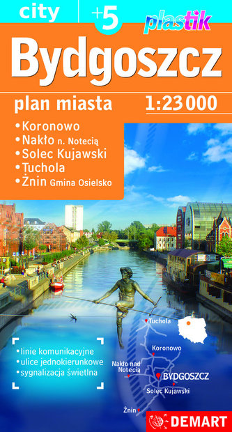 Bydgoszcz + 5 plan miasta