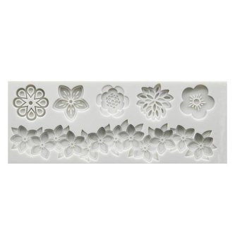 Silikonová formička na květiny - Cakesicq