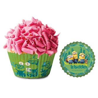 Košíčky na muffiny 5cm x 3cm 50ks Mimoňové - Dekora