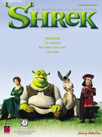 SHREK PIANO VOCAL GUITAR SONGBOOK