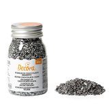 Cukrové zdobení stříbrné 90g - Decora