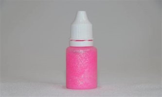 Gel na povrchy s glitry 15ml růžová - Rolkem