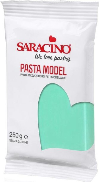 Modelovací hmota Saracino tyrkysová Tiffany 250 g