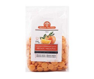 Pomerančová poleva 250g - Master Martini