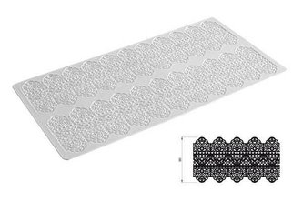 Silikonová forma na jedlou krajku Dentelle 40x20cm - Silikomart