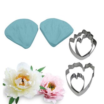Žilkovač a vykrajovátko pivoňka - Cakesicq Žilkovač a vykrajovátko pivoňka - Cakesicq