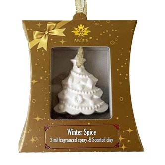ARÔME Dárkový set vonného jílu a spreje s vůní 3 ml, Winter Spice