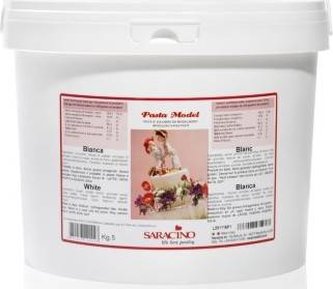 Modelovací hmota Saracino bílá 5 kg