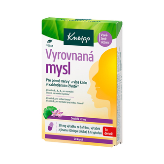 Kneipp Vyrovnaná mysl 20 kapslí