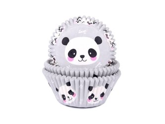 Košíčky na muffiny panda 50x33 mm - House of Marie