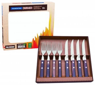Sada příborů na steak 8ks Churrasco - Tramontina