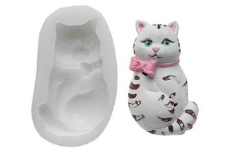 Silikonová formička kočka 74x43mm - Silikomart