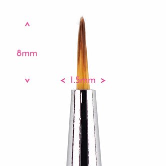 Štětec špičatý číslo 0 - Sweet Sticks