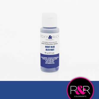 Kakaové máslo barevné 56g night blue - Roxy and Rich