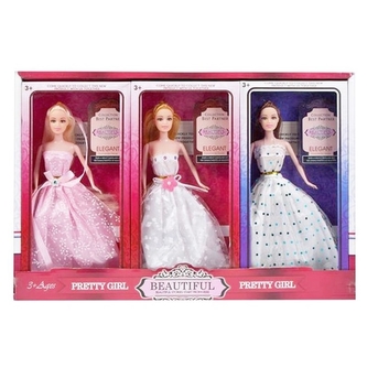 Panenka v dlouhých šatech