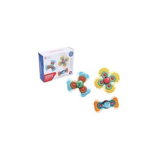 Baby spinnery - kousátka s přísavkou 3 ks