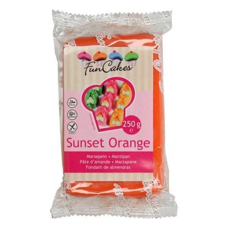 Vynikající marcipán oranžový 250g 1:5 - FunCakes