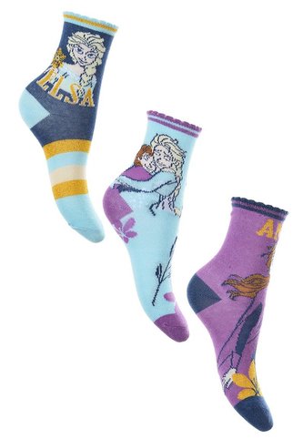 SADA 3 KS PONOŽKY FROZEN - velikost 27-30