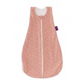 TRÄUMELAND Spací pytel GOTS Liebmich Blätter rosa 90