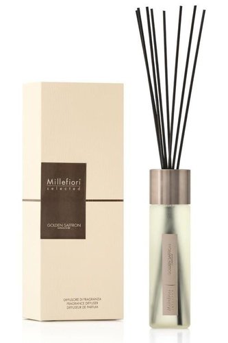 Millefiori Selected Golden Saffron / difuzér 350ml + stébla