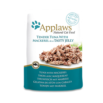 Applaws kapsička Cat Jelly Tuňák s Makrelou 70g Applaws kapsička Cat Jelly Tuňák s Makrelou 70g