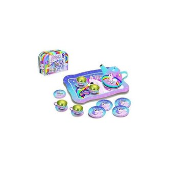 Čajový set kufřík jednorožec 25 x 19 x 10 cm