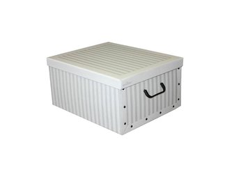 Úložná krabice COMPACTOR Anton 50x40x25cm Grey/White RAN7913