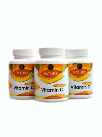 Golden Nature - Vitamín C 500mg 300 kapslí