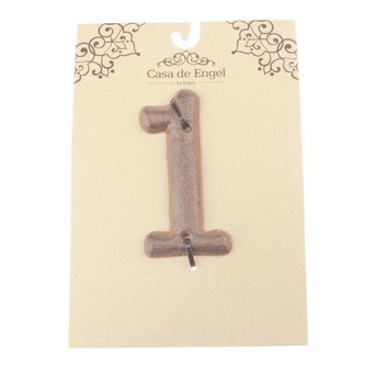 Litinové číslo "1", 10/60