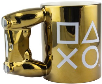 Keramický hrnek Playstation: Ovladač (objem 500 ml)