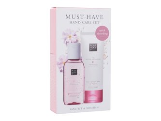 Rituals The Ritual Of Sakura balzám na ruce The Ritual Of Sakura Recovery Hand Balm 70 ml + antibakteriální gel na ruce The Ritual Of Sakura Hygienic Hand Gel 50 ml