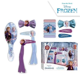 14 - DÍLNÁ DÁRKOVÁ SADA  VLASOVÉ POTŘEBY FROZEN