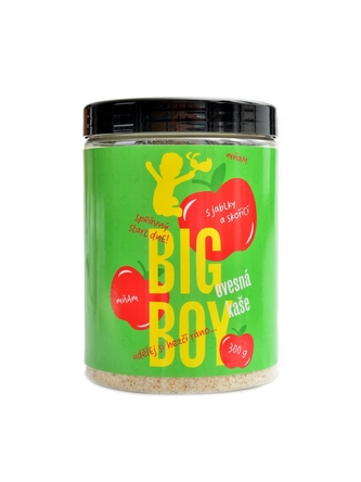 BigBoy - Ovesná kaše s jablky a skořicí 300g