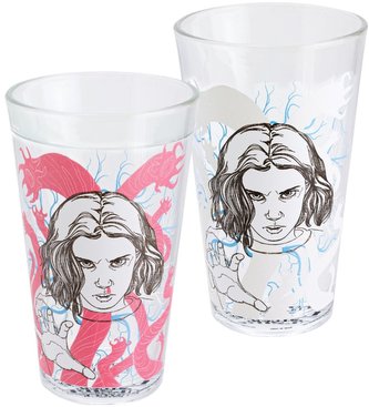 Stranger Things Měnící sklenice - Eleven 400 ml