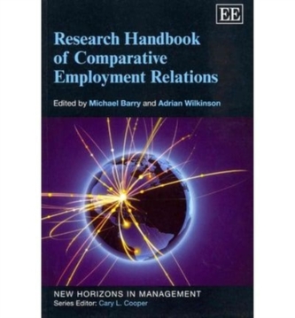 Research Handbook of Comparative Employment Relations Research Handbook of Comparative Employment Relations