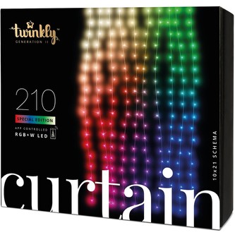 Twinkly Curtain Special Edition chytrý závěs se žárovkami 210 ks