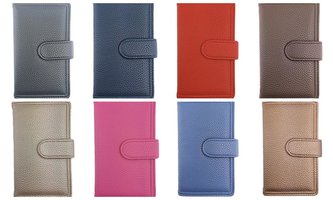 Kalendarz 2023 B6 dzienny z zapięciem ekoskóra mix