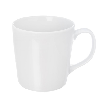 Hrnek porcelán 560ml  LUNA bílá