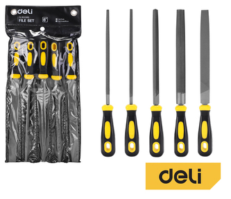 Sada pilníků zamečnických 5ks 8'' DELI EDL352085